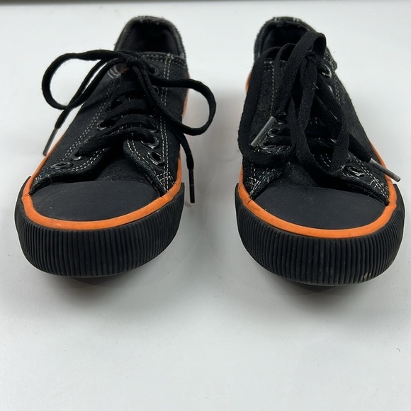 Harley Davidson  Kids Black Sneakers size 1 - Picture 2 of 11